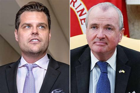 Nj Gov Phil Murphy Slams Fla Congressman Matt Gaetz