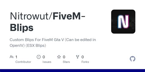 GitHub - Nitrowut/FiveM-Blips: Custom Blips For FiveM Gta V (Can be ...