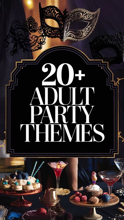 10 Modern Adult Party Themes That Are A Hit In 2025 Artofit