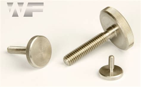 Thumb Screw Low Type Din 653 In A1 Stainless Steel Westfield