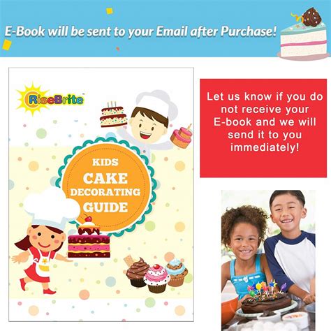 Cake Decorating Set For Kids With Apron And Chef Hat Risebrite