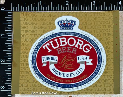 Tuborg Beer Label