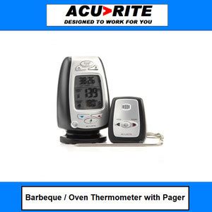 Acu-Rite Wireless BBQ & Cooking Meat Thermometer with Pager - River ...