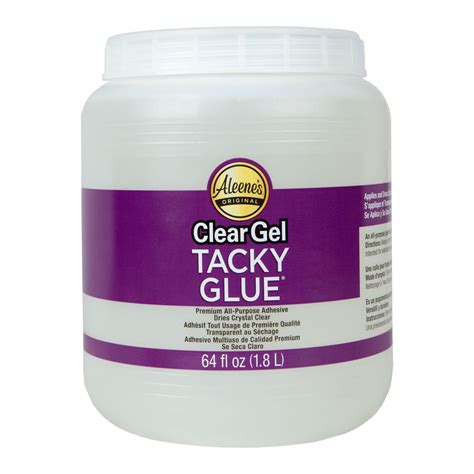 Aleene S Clear Gel Tacky Glue 64 Fl Oz Walmart