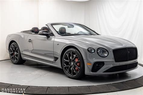 New 2023 Bentley Continental GT S Convertible Convertible in New York ...