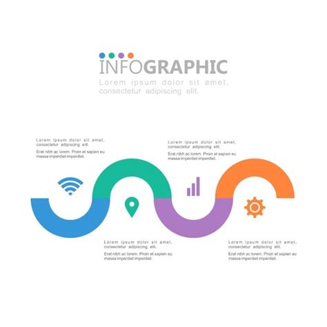 Timeline infographics template | Free Vector