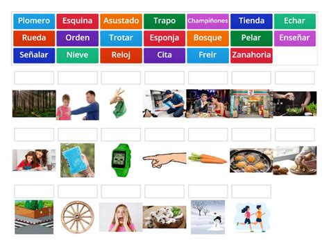 Vocabulario Imagenes 1 Match Up