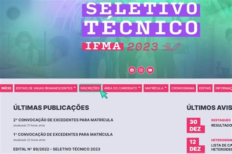 Cursos Técnicos Gratuitos IFMA Estude no Instituto Federal