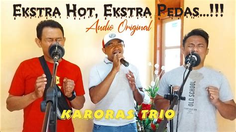 Satu Cinta Tiga Hati Pance Pondaag Cover By Karoras Trio Youtube