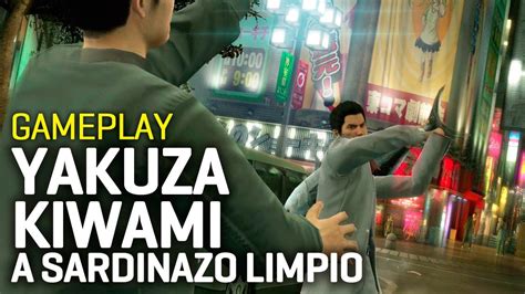 Yakuza Kiwami Gameplay Del Remake Para Ps Youtube