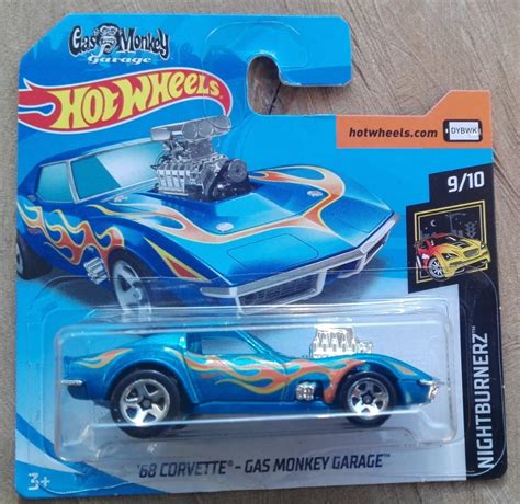 HOT WHEELS 68 Corvette Gas Monkey Garage Białystok Kup teraz na Allegro Lokalnie
