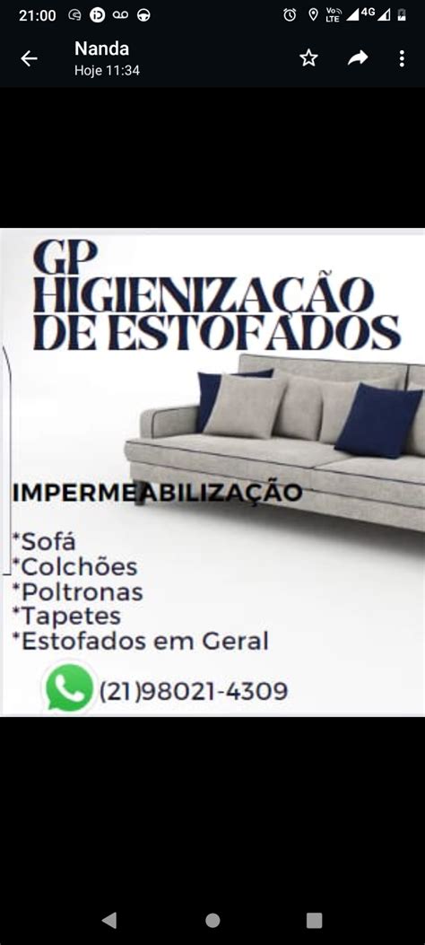 Curso de higienização de estofados