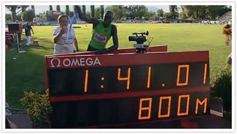 David Rudisha lowers his own 800m record to 1:41.01 « Singapore Athletics