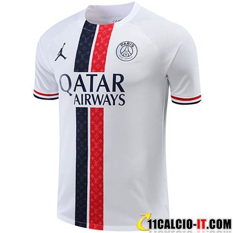 Outlet T Shirt Allenamento Jordan Psg Bianco