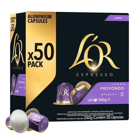 L OR Lungo Profondo 50 50 Capsule Per Nespresso Per 16 79