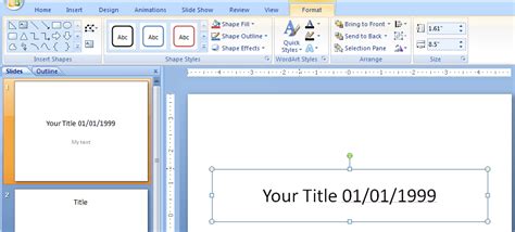 Template For Powerpoint 2007