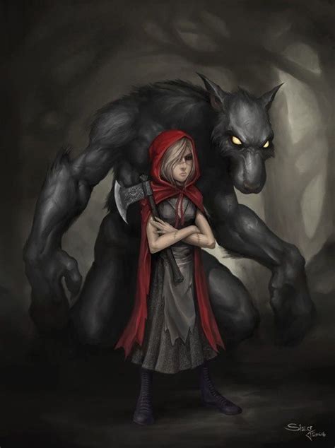 Monsters And Dames Red Riding Hood Red Riding Hood Art Red Riding Hood