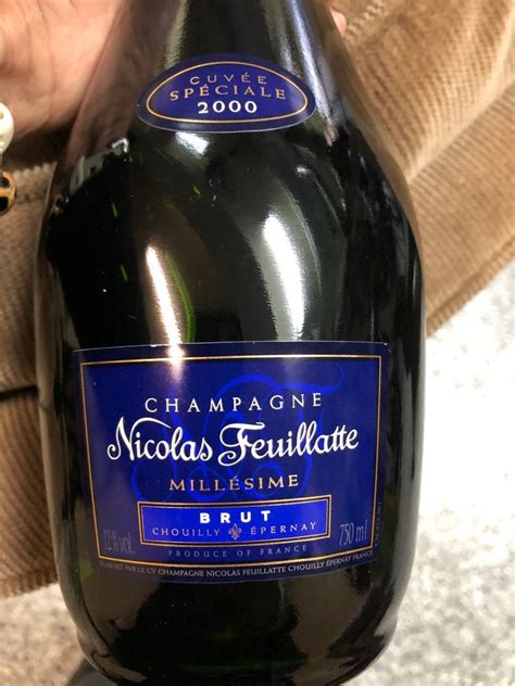 2000 Nicolas Feuillatte Champagne Brut Cuvée Spéciale Millésimé France