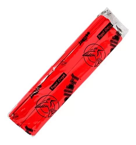 Papel Crep Colibr Rojo Bandera Pliegos Cm X Metros Mercadolibre