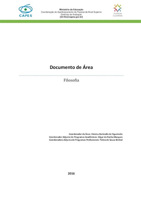 PDF Documento de Área CAPES 33 filo capes gov br 3 Figura 1