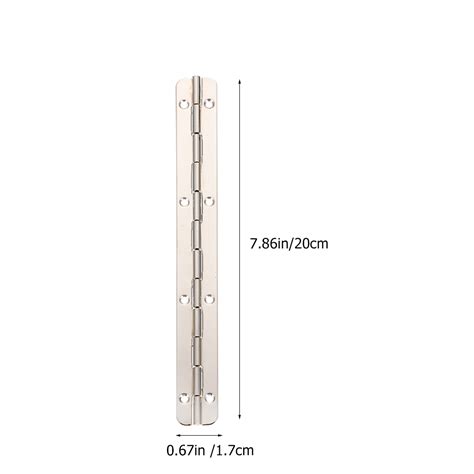 Huaq 3pcs Folding Continuous Hinges 180 Degree Piano Hinge Long Hinges