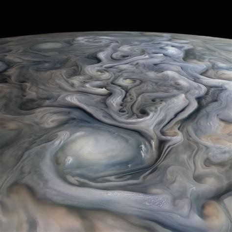 Breathtaking image of Jupiter's swirly storms - Boing Boing