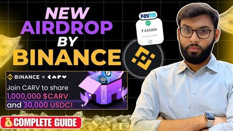 Big Airdrop Launched By Binance Binance Carv Airdrop Youtube