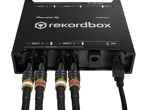interface  audio interface  rekordbox audio interface pioneer dj