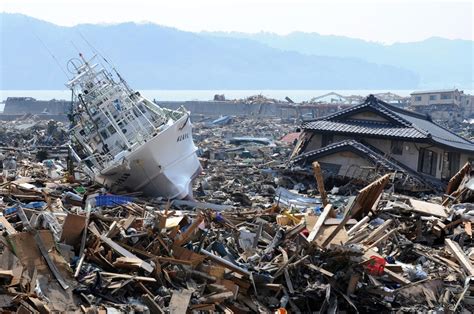 Tohoku Earthquake Before And After