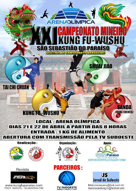 Emerson Da Prefeitura Campeonato Mineiro De Kung Fu Wushu