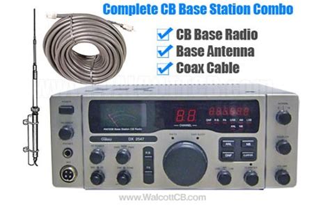 Cb Base Station Radio And Antenna Galaxy Base Station