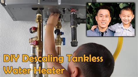 Diy Descaling Tankless Water Heater With Vinegar Youtube