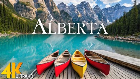 Alberta 4K Drone Nature Film Calming Piano Music Natural Landscape