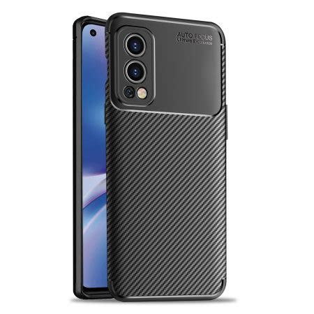 Olixar Carbon Fiber Oneplus Nord G Protective Case Black