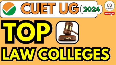 Top Law Colleges Accepting CUET UG Score Cuet2024 Cuetug Law