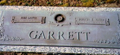 Dorothy K Potter Garrett Find A Grave Memorial