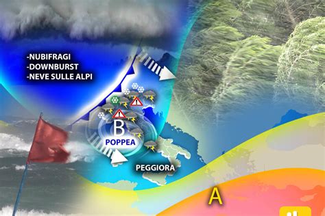 Meteo In Arrivo Maltempo Su Tutta L Italia Con Forti Temporali