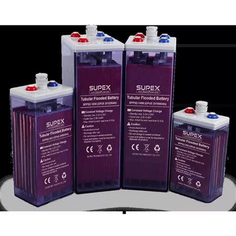 Tubular Flooded OPzS Battery Manufacturer In China Supex