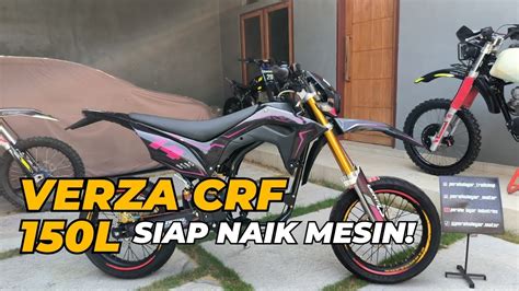 PAKET PREMIUM BODYSET CRF 150L PNP MESIN VERZA OTEWE SUMATRA YouTube