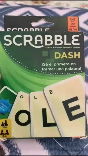 Juego Scrabble Dash Naipes Ruibal Mattel A Os Mercadolibre