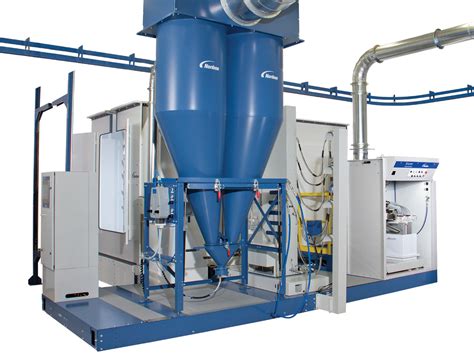 Nordson Automatic Powder Coating Booths Advanced Finishing Systems