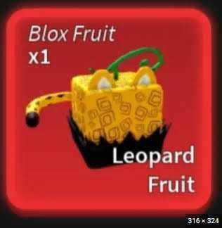 Leopard Fruit - Blox Fruit Physical Fruit