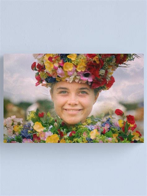 Midsommar May Queen Dani Ardor Florence Pugh Canvas Print By