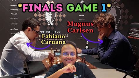 Fabiano Caruana Vs Magnus Carlsen Freestyle Chess Finals Game