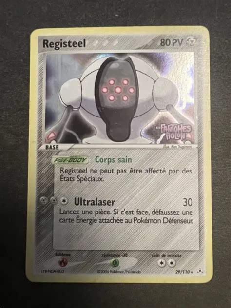 CARTE POKEMON REGISTEEL Reverse 29 110 Rare Ex Fantômes Holon Bloc Ex