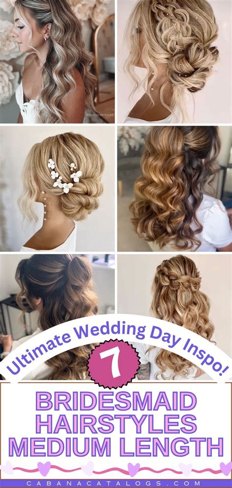 7 Bridesmaid Hairstyles Medium Length 2024 You Shouldnt Avoid In 2024