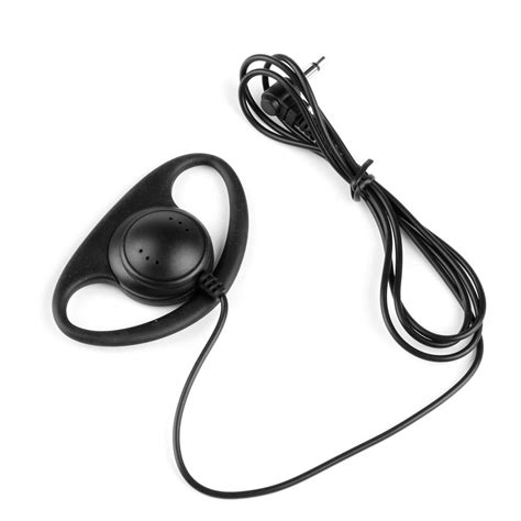 Anxptme Mm D Shape Jack Listen Only Earpiece Headset For Two Way