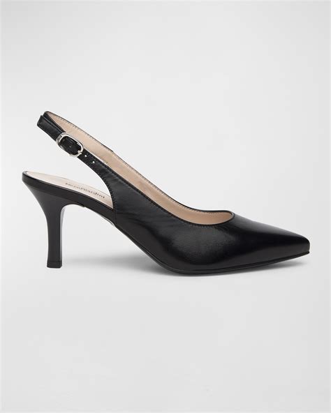 Miu Miu Patent Crystal Strap Slingback Pumps Neiman Marcus