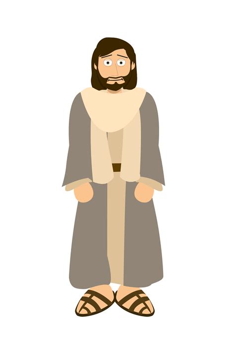 Karikatur Bibel Charakter Jesus Von Nazareth 23251587 PNG