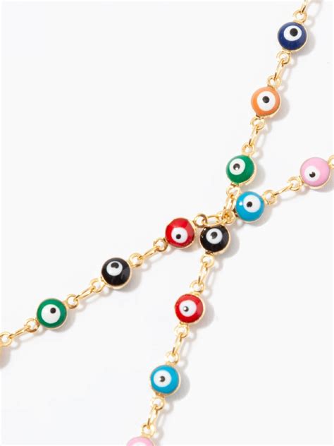 Bright Multi Evil Eye Sunglasses Chain The Go To